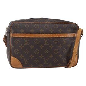 Authentic LOUIS VUITTON Monogram Trocadero 30 Shoulder Bag M51272 LV